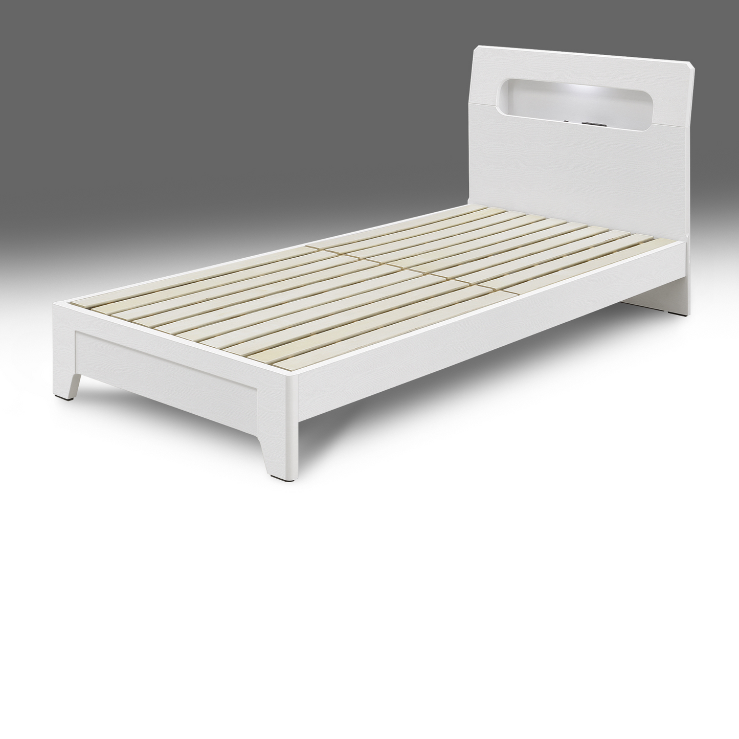 ナイス(レッグタイプベッドフレーム)ホワイト